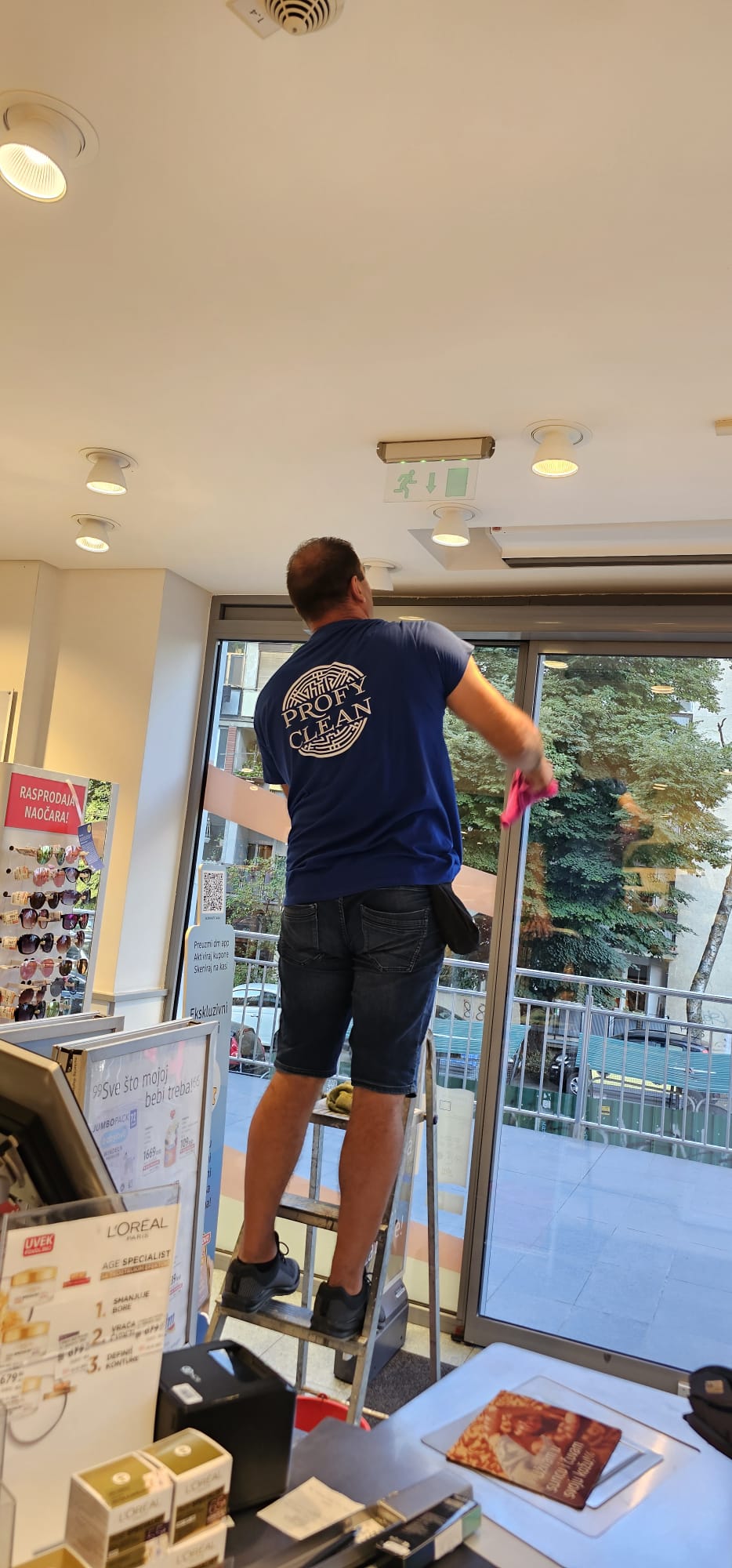 Profy Clean radnik kako cisti